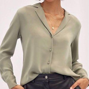 Aritzia Wilfred Tulum Blouse NWT